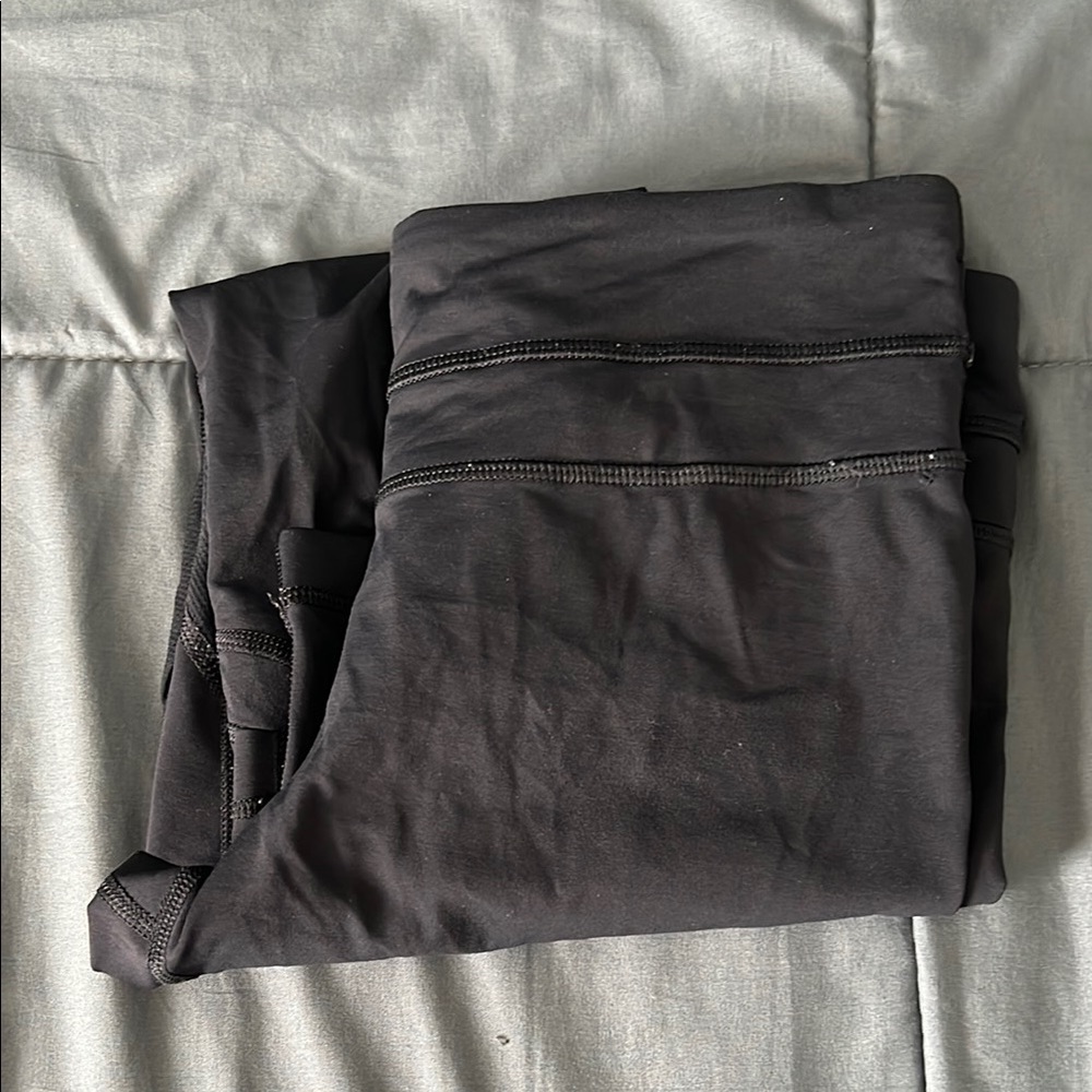 Lululemon Cropped Black Leggings *estimated size medium